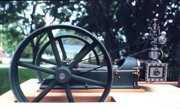 1890 T.A. Maclean Steam Sawmill Engine in one-twelfth scale